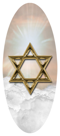 Star of David Bronze-Gold